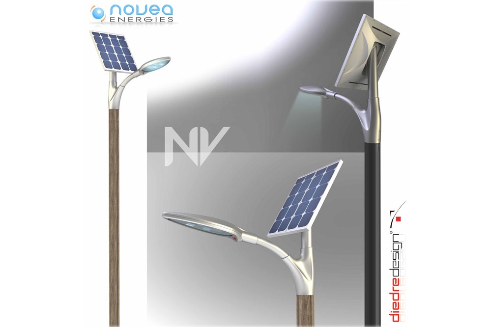 NV, lampadaire solaire autonome