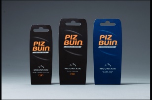 Packaging Piz Buin Winter Range