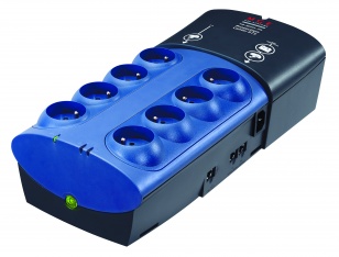 Multiprises-parafoudre-onduleur Protection Center 500 USB FR