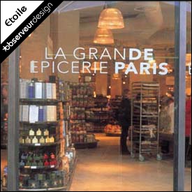 Identité visuelle et charte graphique de La Grande Epicerie de Paris