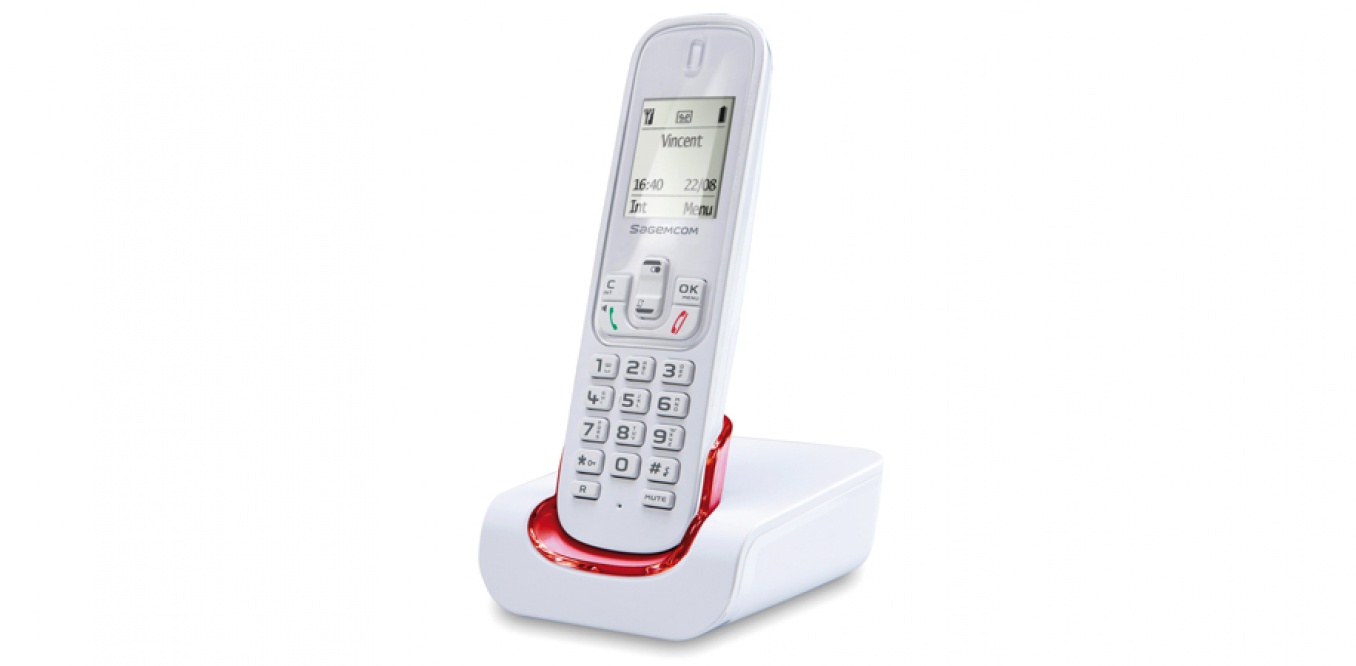 Sagemcom D382, téléphone résidentiel sans fil