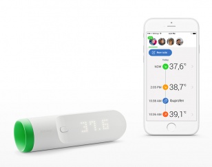 WITHINGS THERMO, thermomètre temporal connecté